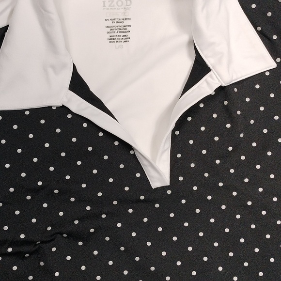 Izod performX women's v neck top size large - Picture 3 of 8